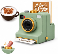 LatteoArt™ Latte Art Camera Stencil Kit for Coffee Foam