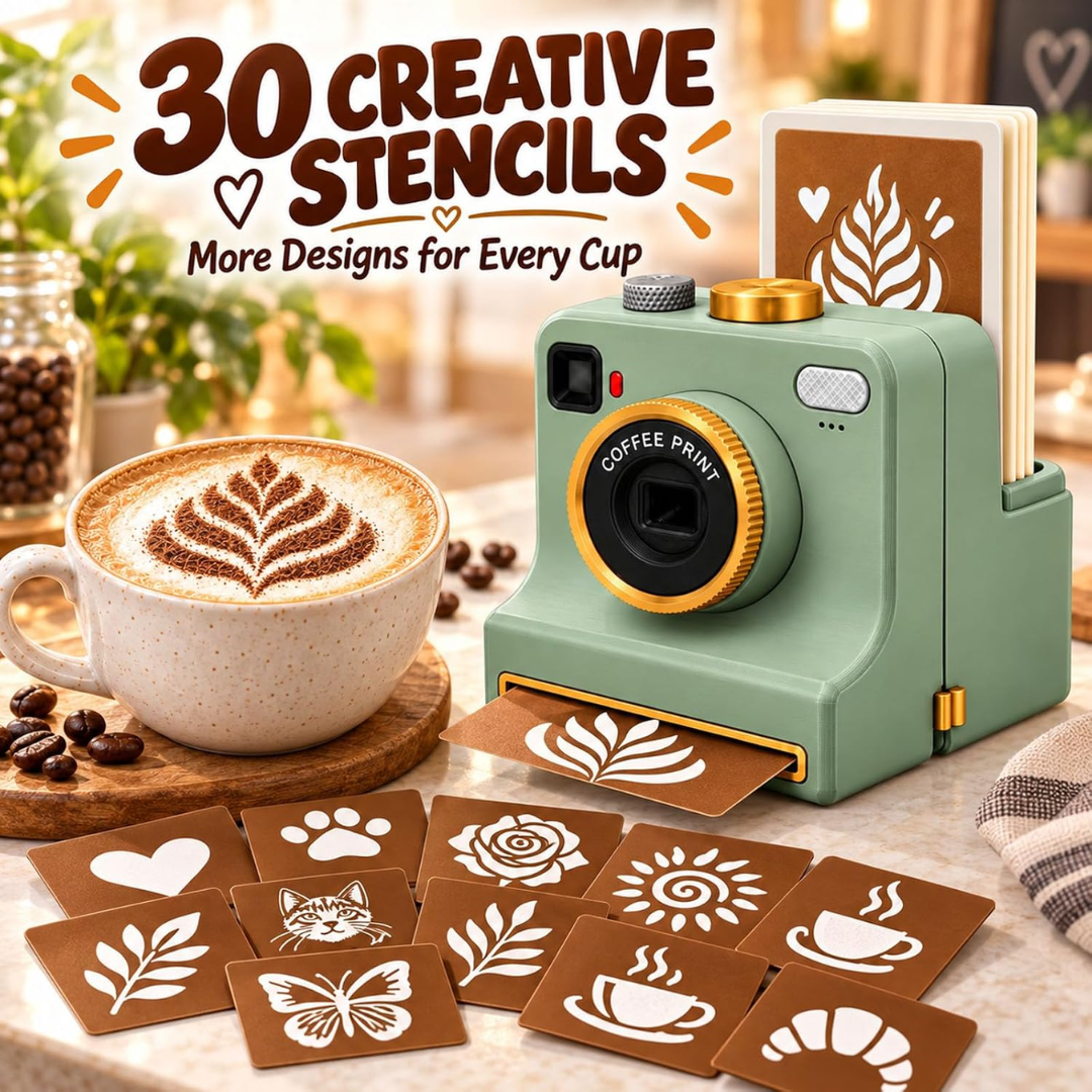 LatteoArt™ green latte art camera